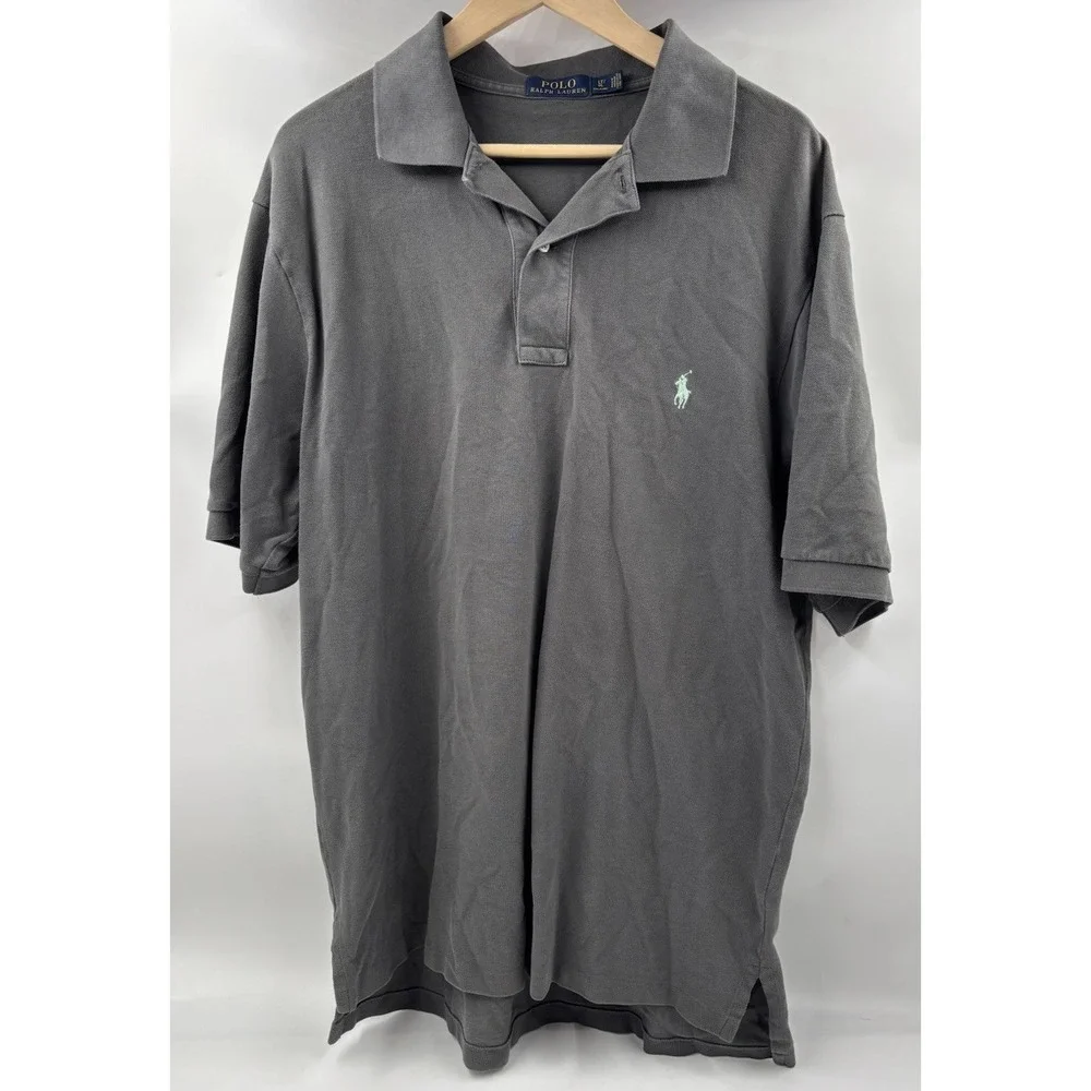 Polo Ralph Lauren‎ Men's LT Gray Short Sleeve Polo